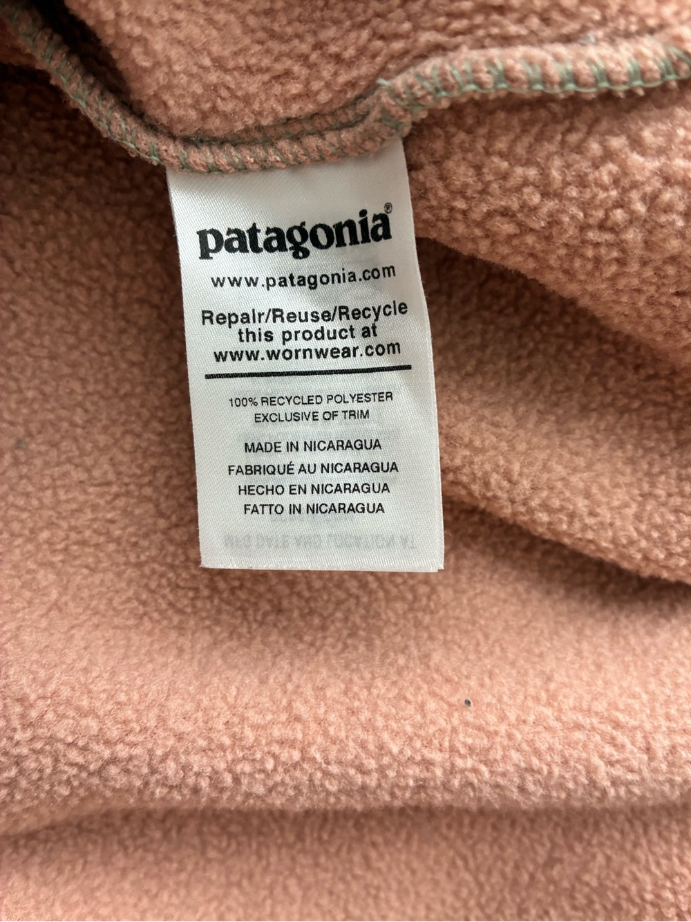 Patagonia Synchilla Jacket Women’s XXL Snap T Pullover - Picture 7 of 13